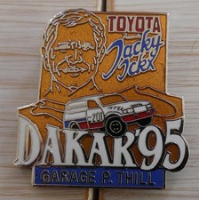 BEAU PIN'S 4 X 4 RALLYE RAID PARIS DAKAR 1995 TOYOTA JACKY ICKX EGF