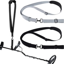 Tondiamo 2 Pcs Metal Detector Accessories Sling Shoulder Strap Adjustable for Me
