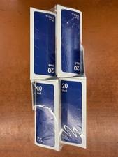 HP Inkjet Print Cartridge Deskjet 610 Black 20 EXP 11/2004 SEALED NEW 4-PACK
