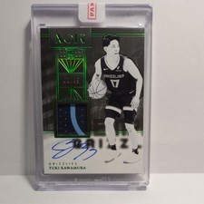 2024-25 Panini Noir Yuki Kawamura RPA /49 First Number 　(1/49)