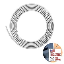 Car Door Edge Guards Chrome Universal U Shape Moulding Trim Strip 16FT Silver