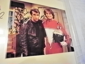 Henry Winkler signed twice 8x10