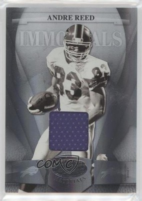 2008 Leaf Certified Materials Immortals 55/100 Andre Reed #242 HOF p7i