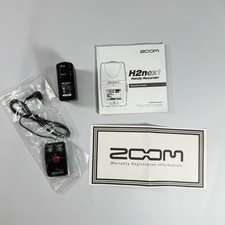 Zoom H2n Handy Recorder Accessories Remote RC2 AC Adapter Manual Paperwork Only