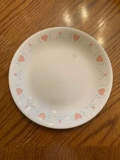 Corelle by Corning Forever Yours Salad Plate 8.5" Diameter ~.65" Tall