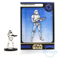Star Wars Miniatures Rebel Storm 36/60 Stormtrooper w/ Card COMBO Shipping