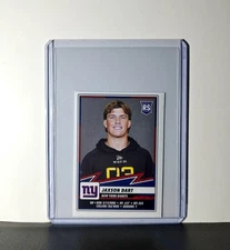 Jaxson Dart Rookie 2025 Panini NFL #324 Sticker New York Giants