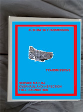 Tr3650 T5 Transmission Service Manual Binder Repair Overhaul Rebuild