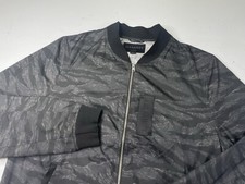 Allsaints Morton Bomber Jacket Camo Full Zip Mens Large