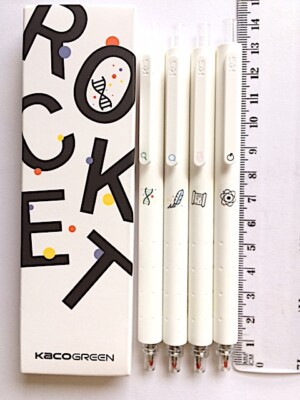 4 SCHULFÄCHER BIOLOGIE ENGLISCHE GESCHICHTE PHYSIK GELSTIFTE --- SCHWARZE TINTE, F