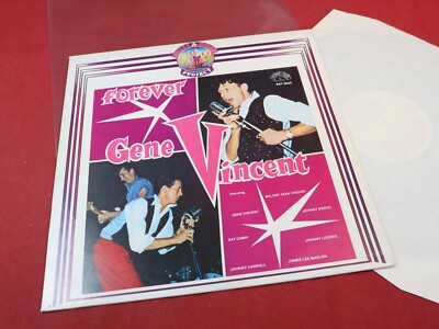 Gene Vincent  FOREVER  -  LP Rollin Rock BRP 2007 Italy 1981 near mint