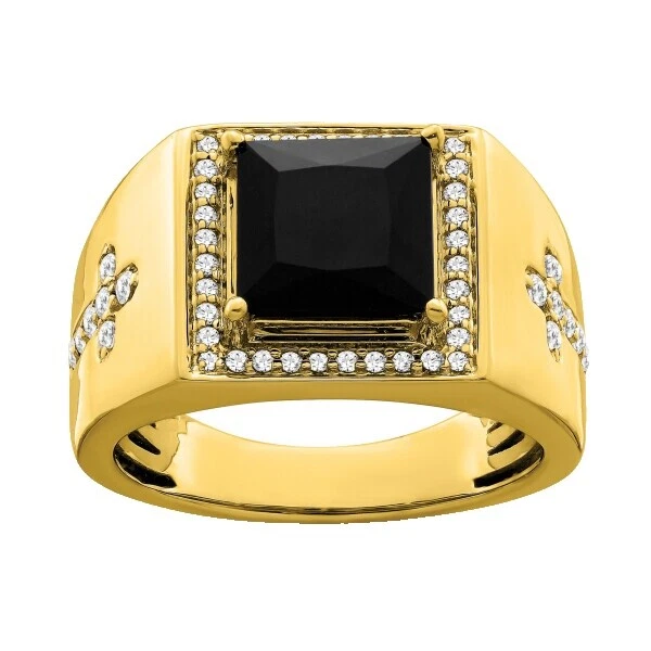 Anillos de banda religiosa Negro para Hombres