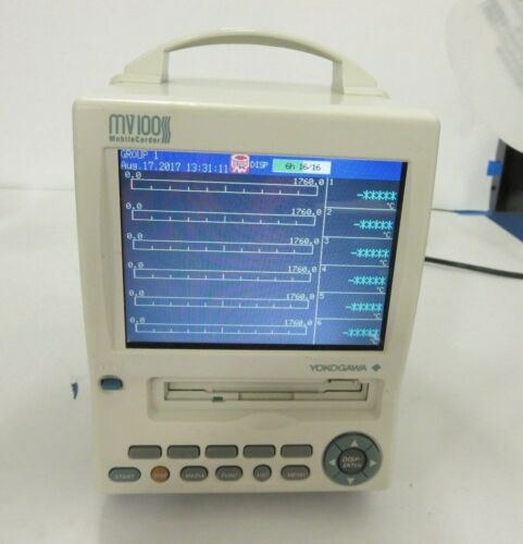 Yokogawa MV112-1-2-1D Mobile Corder Monitor (Unit Powers Up, No Other Testing) - Picture 1 of 10