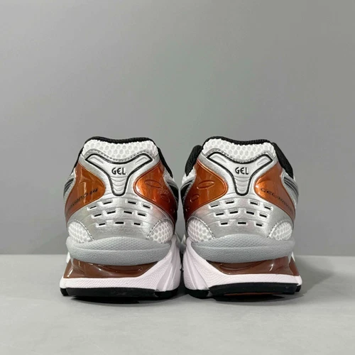 New ASICS GEL-Kayano 14 Low Silver Piquant Orange 1201A019-109 Sneakers - Picture 5 of 10