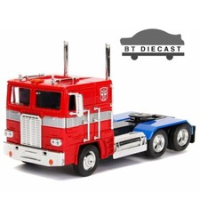JADA TRANSFORMERS AUTOBOT OPTIMUS PRIME 1/24 DIECAST MODEL RED 99524