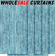 2M-3M Foil Fringe Tinsel Shimmer Curtain Door Wedding Birthday Party Baby Shower