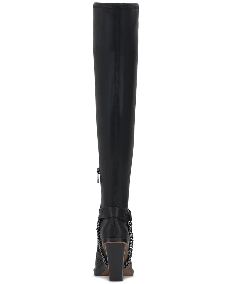 Botas femininas Jessica Simpson longas acima do joelho | Preto | 6 M - Imagem 3 de 4