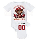 Toddler baby Personalized Cutest Newest custom 49ers football fan tshirt