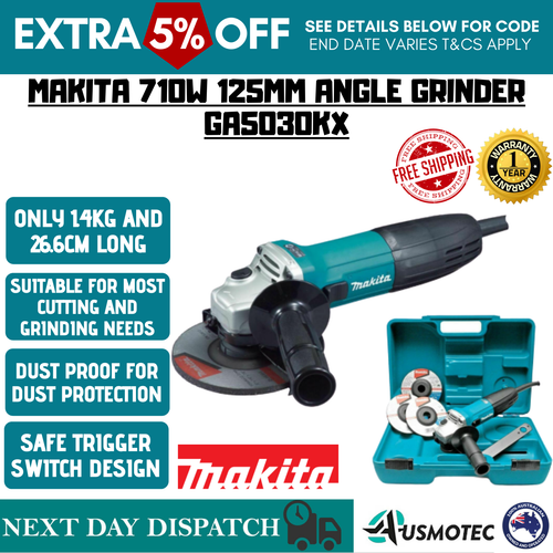 Makita 125mm Angle Grinder 5\