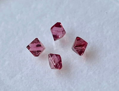 Natural 100% VS 4 Pcs 2.78 Pink Angle cut Spinel, MOGOK.Gemstone