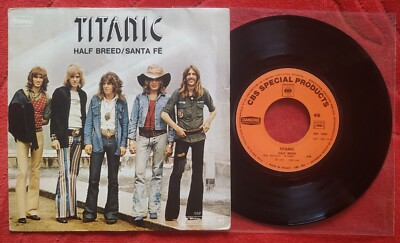 TITANIC - HALF RACE / SANTA FE' - 7'' 1973 (C/V EX/EX+) FRANKREICH ''DANONE'' PROMO