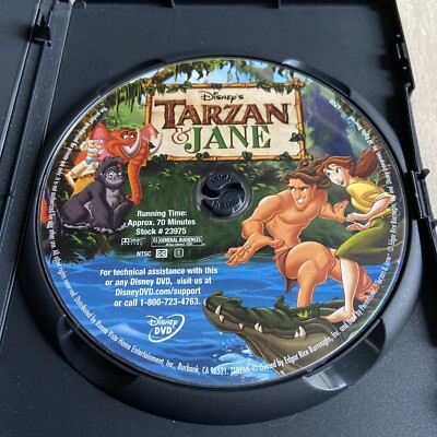Disney's Tarzan & Jane (DVD 2002) 23975 Sequel Animated