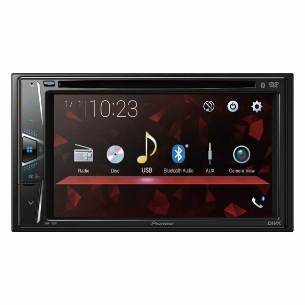 Fantastic Pioneer AVH120BT 6.2 Inch Double Din DVD/MP3/CD Player Touch Screen - Image 2 of 4