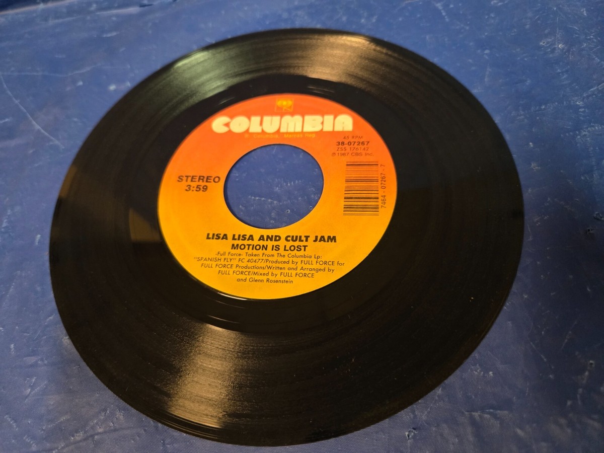 LISA LISA and CULT JAM - MOTION IS LOST / LOST IN EMOTION - 7