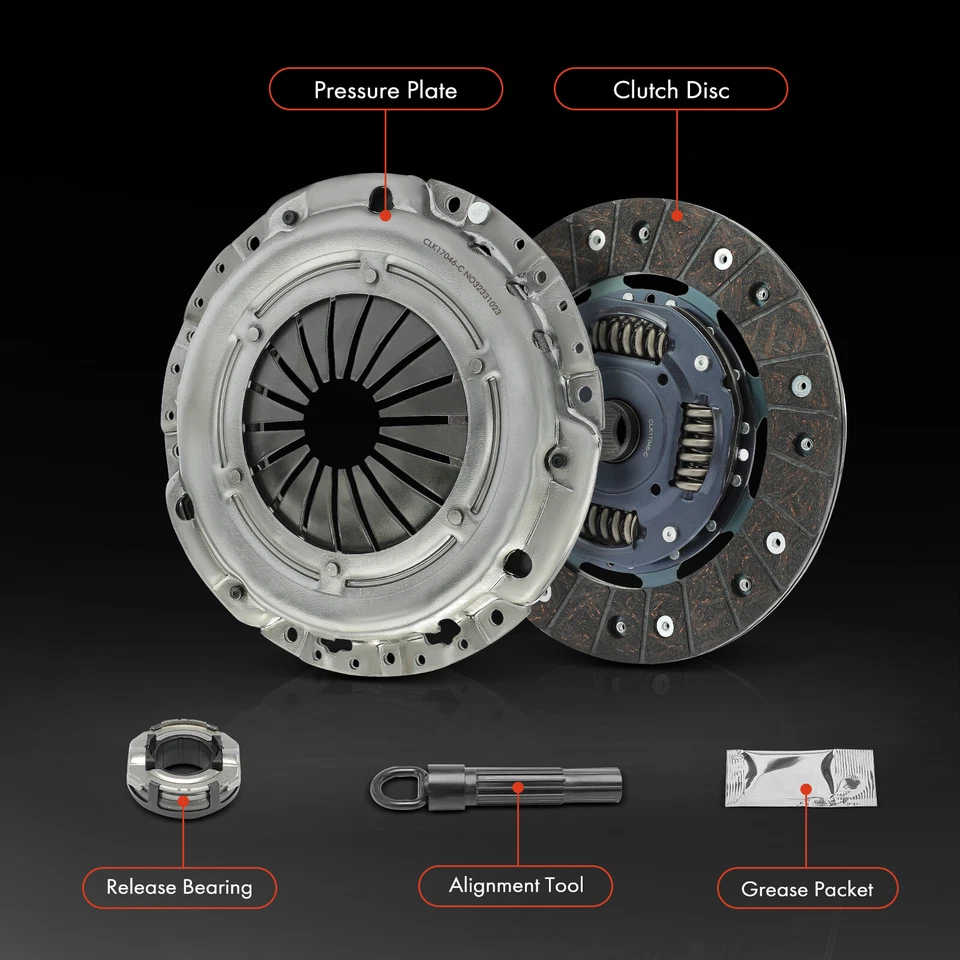 Kit de embrague de transmisión para Volkswagen Golf 1999-2006 Jetta City Beetle L4 2,0 L Foto 3 de 4