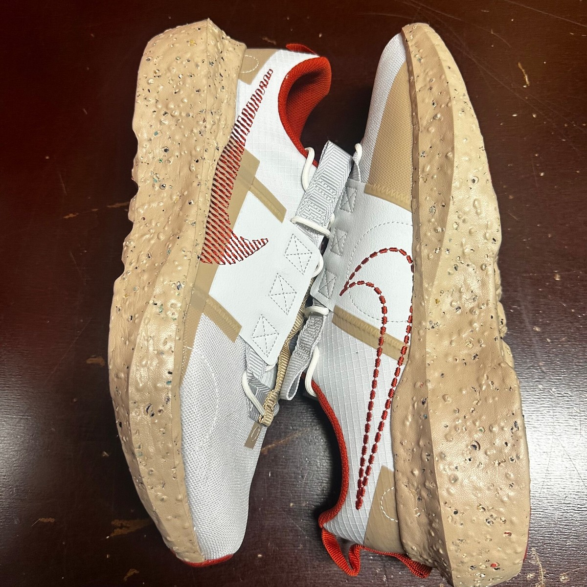 Nike Mens White Crater Impact SE DJ6308-005 Athletic Sneaker  display picture 1