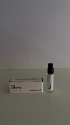 AUTHENTIC Maison Crivelli Lys Solaberg Eau De Parfum 1.5mL Travel Size Sample