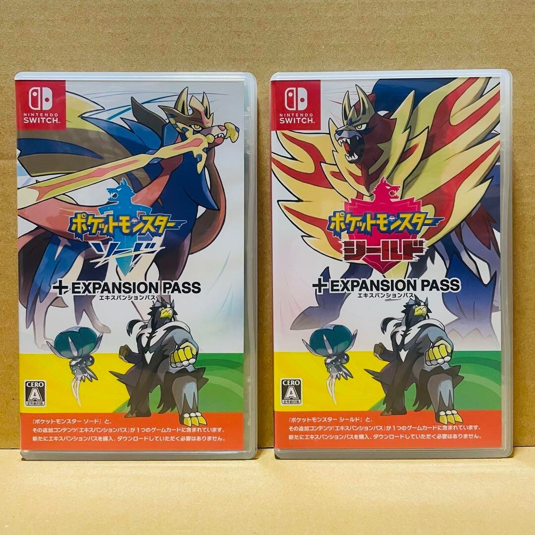ニンテンドー　スイッチ　ポケットモンスター　ソード　EXPANSION PASS Pokemon Sword + Expansion Pass (Nintendo Switch) BRAND NEW
