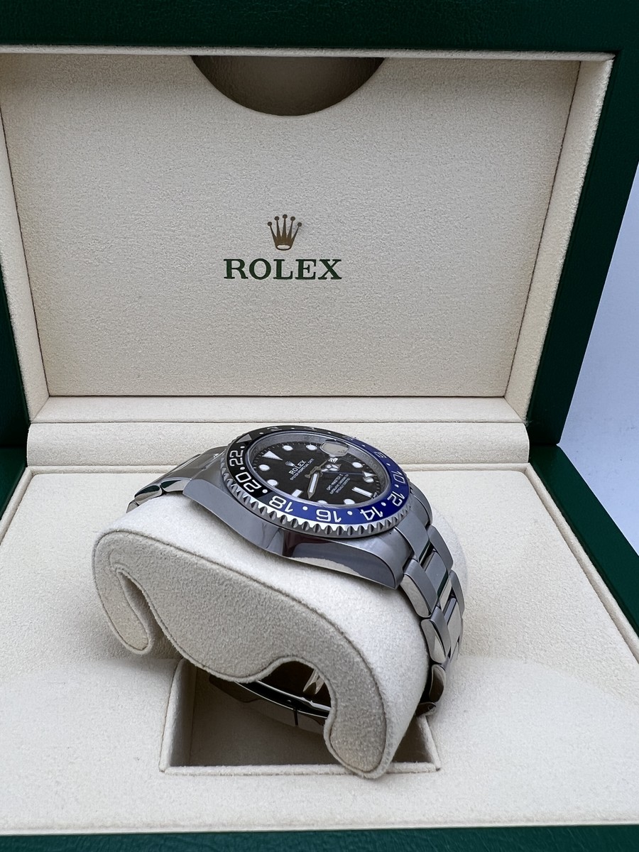 ロレックス純正ボックス　116710BLNR ほとんど未使用 Rolex GMT-Master II 116710BLNR Batman Blue Black Dial Steel Box