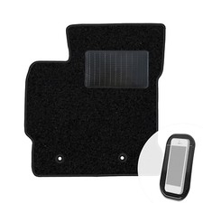 Fahrer Fußmatte Autox1 Velours Fahrermatte pasend für Toyota Auris II 2013-2018