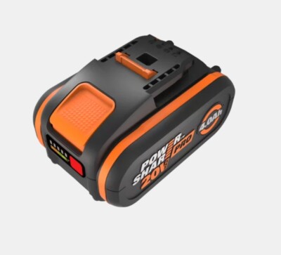 Batterie 20 V 4,0 Ah WORX POWER SHARE PRO Mit Ladeanzeige