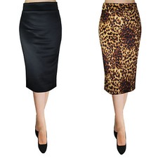 Sexy Bodycon Slim Business Casual Straight Pencil Skirt - USA