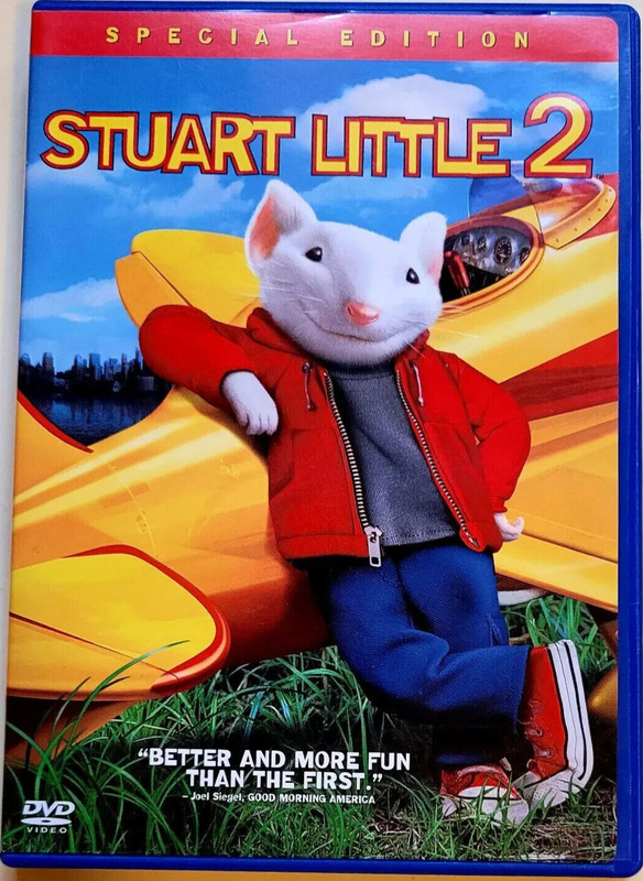 Stuart Little 2 DVD Special Edition, 2002 Like New!