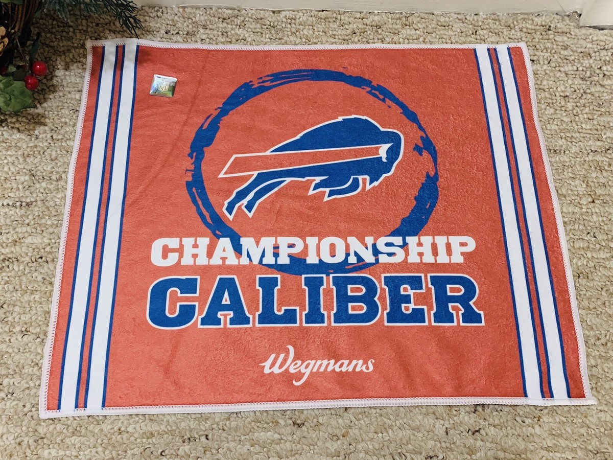 BUFFALO BILLS NFL Football Playoff Officially Licensed Fan Rally Towel  Wegmans!