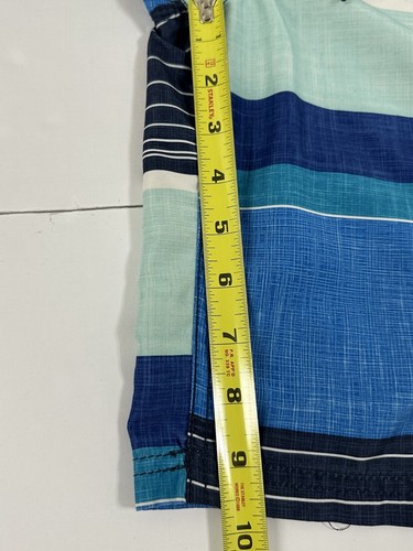 Kanu Surf Shorts Blue Striped Surf Board Swim Junior size L (14-16) - Picture 10 of 12