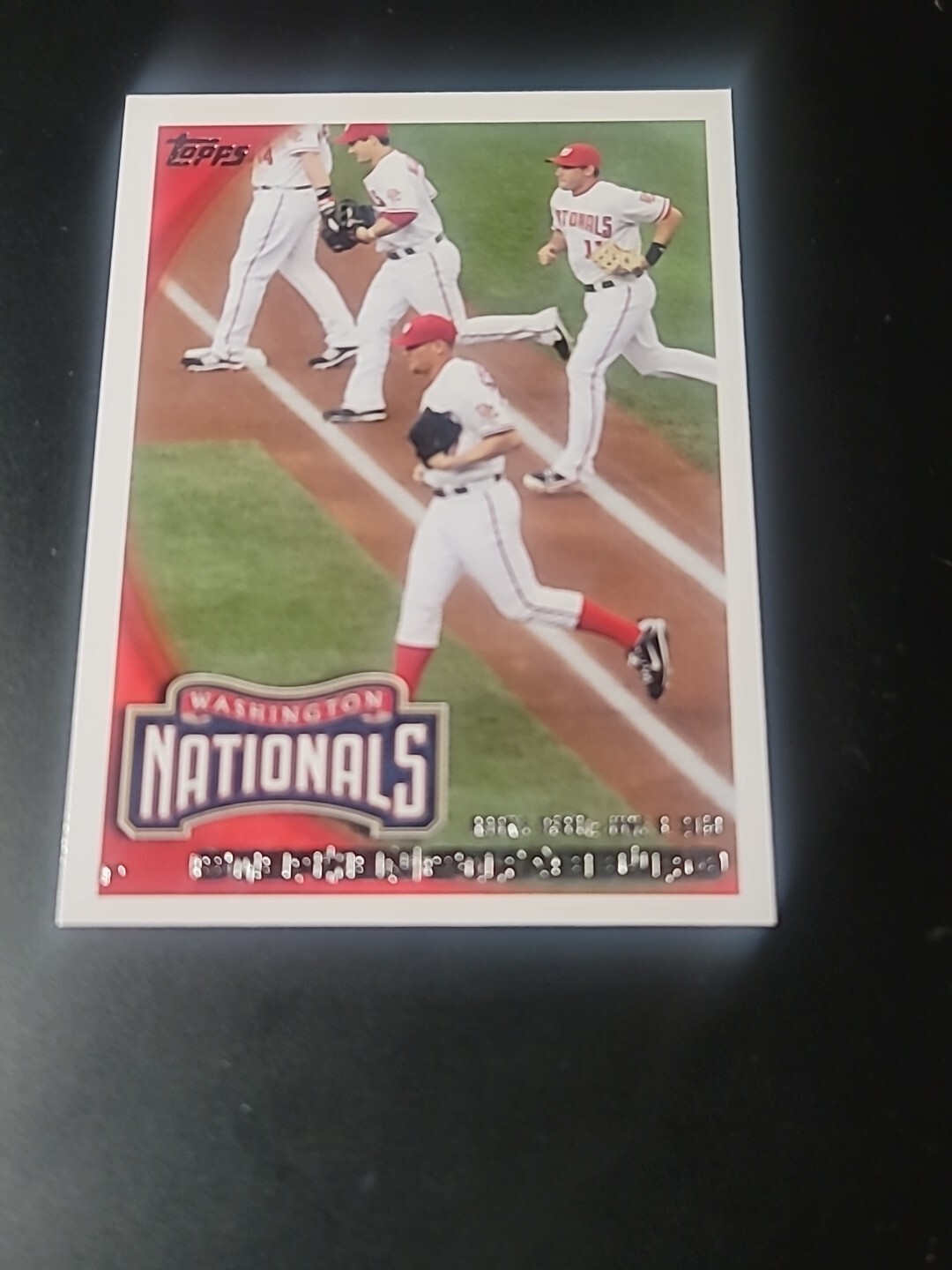 STEPHEN STRASBURG - 2010 TOPPS UPDATE - ROOKIE DEBUT - CARD # US-55 - NATIONALS