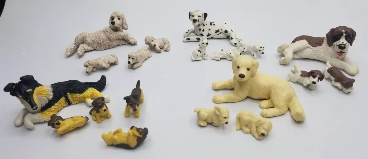 Plastic 2024 toy dogs