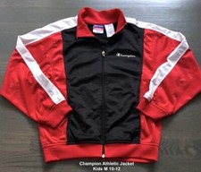 Champion Athletic Full Zip Jacket Kids Sz 10-12 M