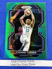 2022 #87 Yvonne Turner WNBA Panini Prizm Basketball Green Prizm Lynx