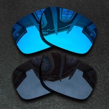 Blue Black Polarized Replacement Lenses For-Oakley Holston