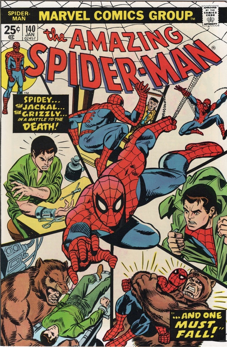 Amazing Spider-Man #140 - VF+/NM- Marvel Comics 1974 | eBay