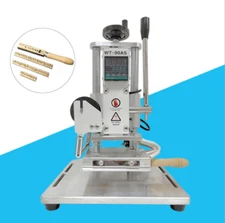 New Die Embossing Machine Hot Foil Double Rod Copper Head Hot Stamping Machine