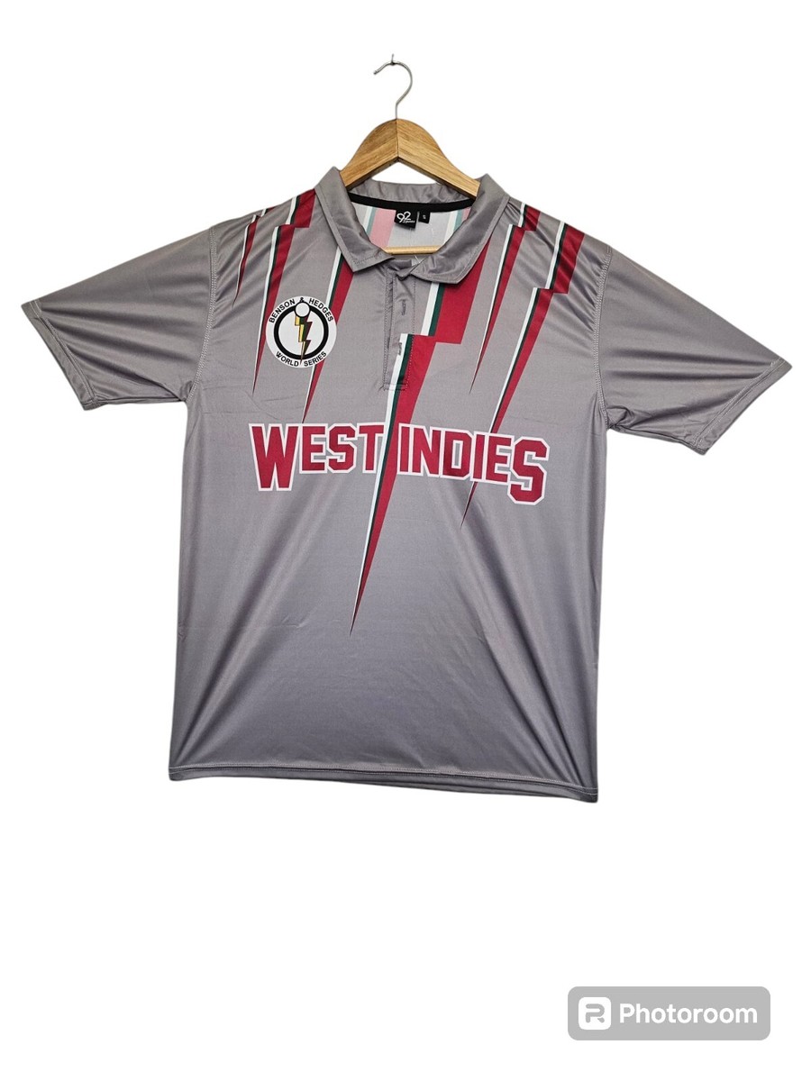 Indies T20 World Cup West Indies Cricket Jersey West Indies ICC Cricket  Lighting/ Thunder 1993 World Series Retro Sports Shirt
