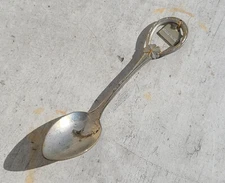North Dakota State Miniature Souvenir Collector Spoon Used
