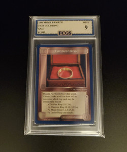 1995 Middle-Earth Fair Gold Ring NNO - Graded 9 [FCGS] MINT Pop 1