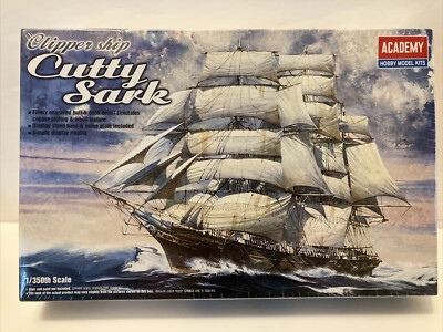 CUTTY SARK Clipper Ship Academy 1/350 Model Kit 14110 Sealed